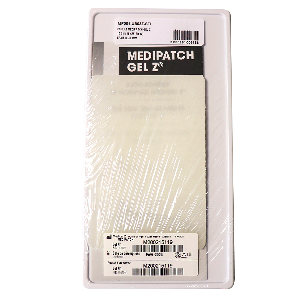 Medipatch Lámina Gel Transparente 10x15CM quemados
